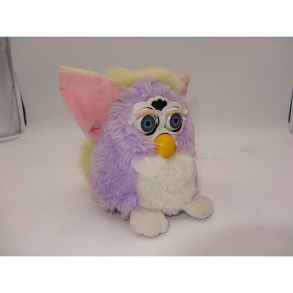 Furby 70-800 Vintage 1998 Working Lavandar White Working with tag - Picture 9 of 10